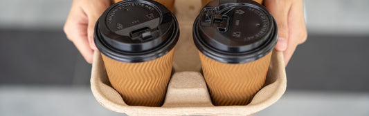 Staying Sustainable with Coffee Carry Trays