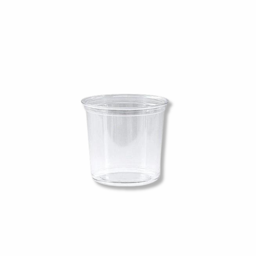 24oz Clear Plastic Bowl