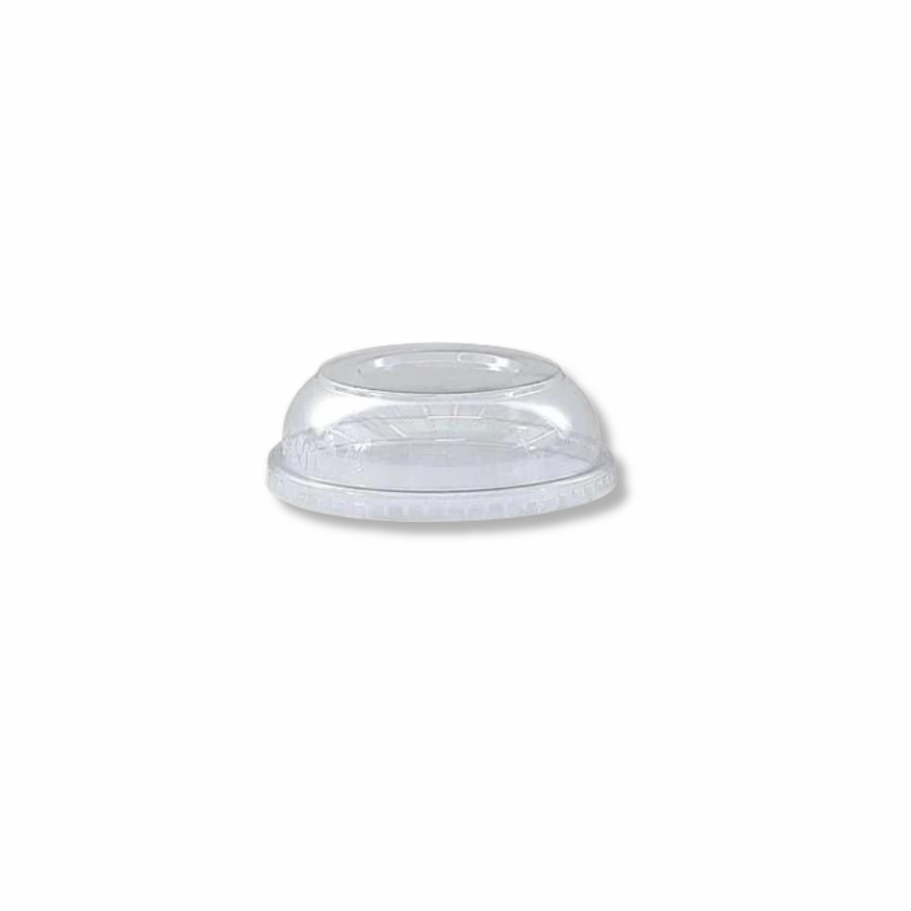 Clear Plastic Bowl Dome Lid - 117mm