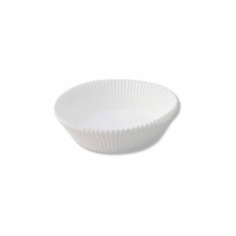 White Round Pan Liners - 165x37.5mm