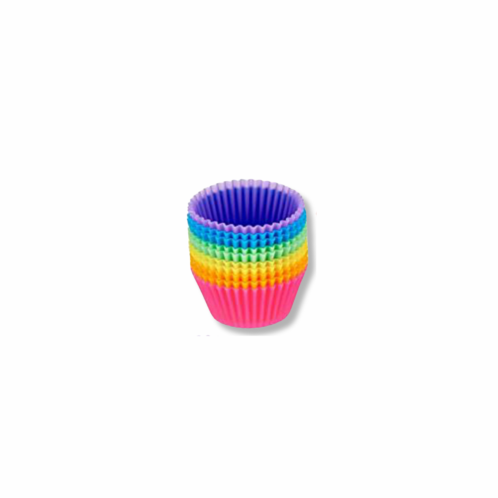 Coloured Mini Cup Cake Cases - #350 - 30x20mm