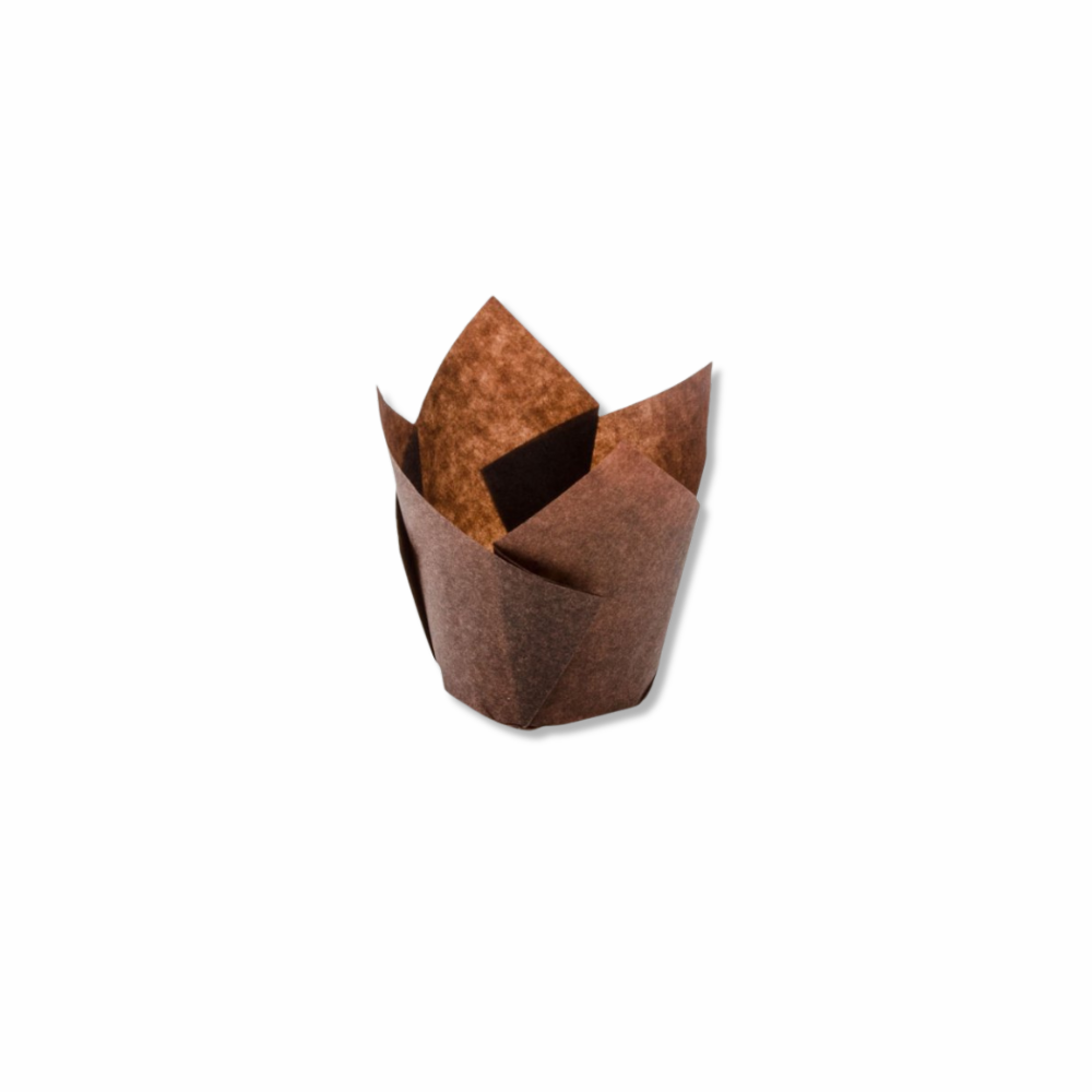 Brown Tulip Muffin Wrap - 60mmx30mm