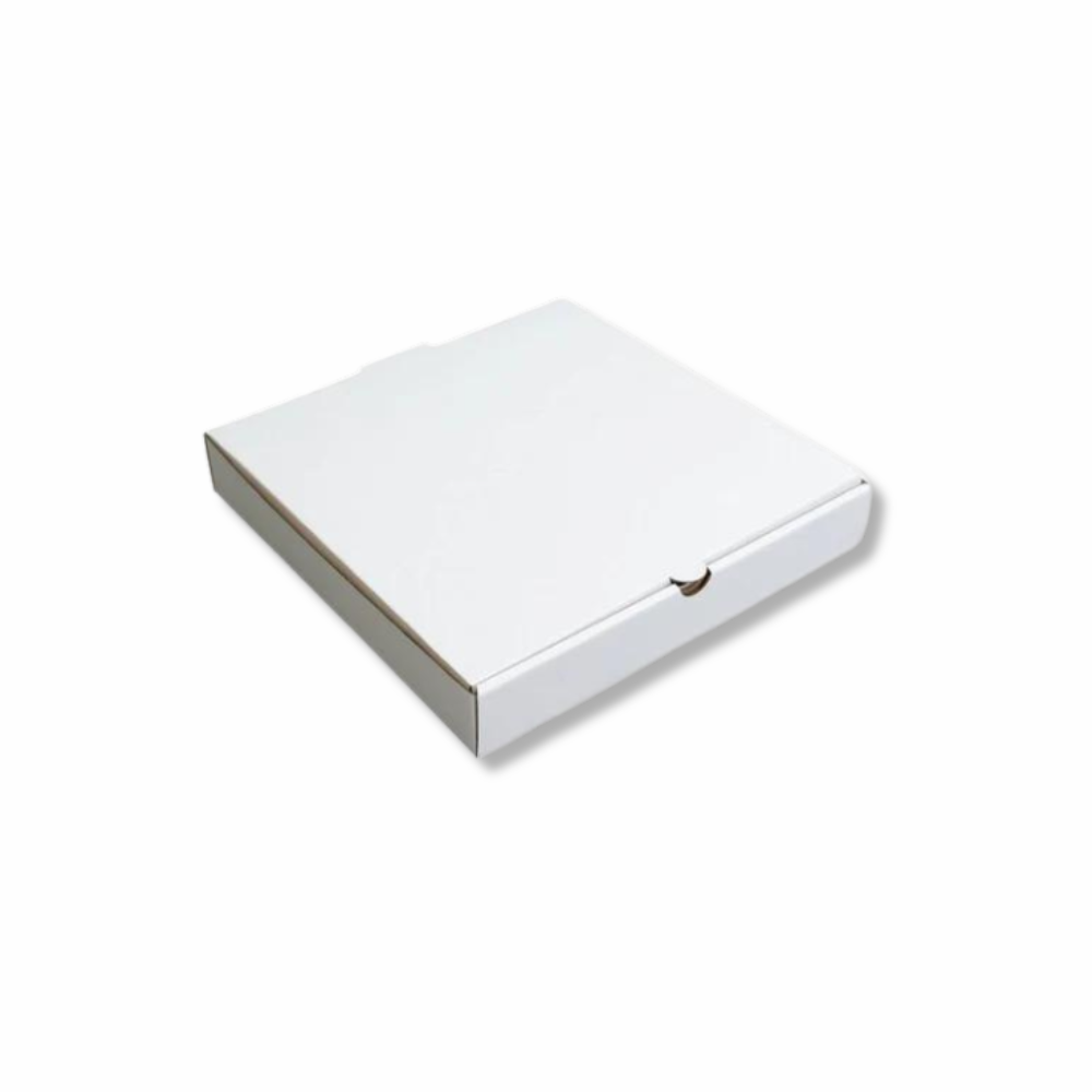 White Pizza Box 9 Inch