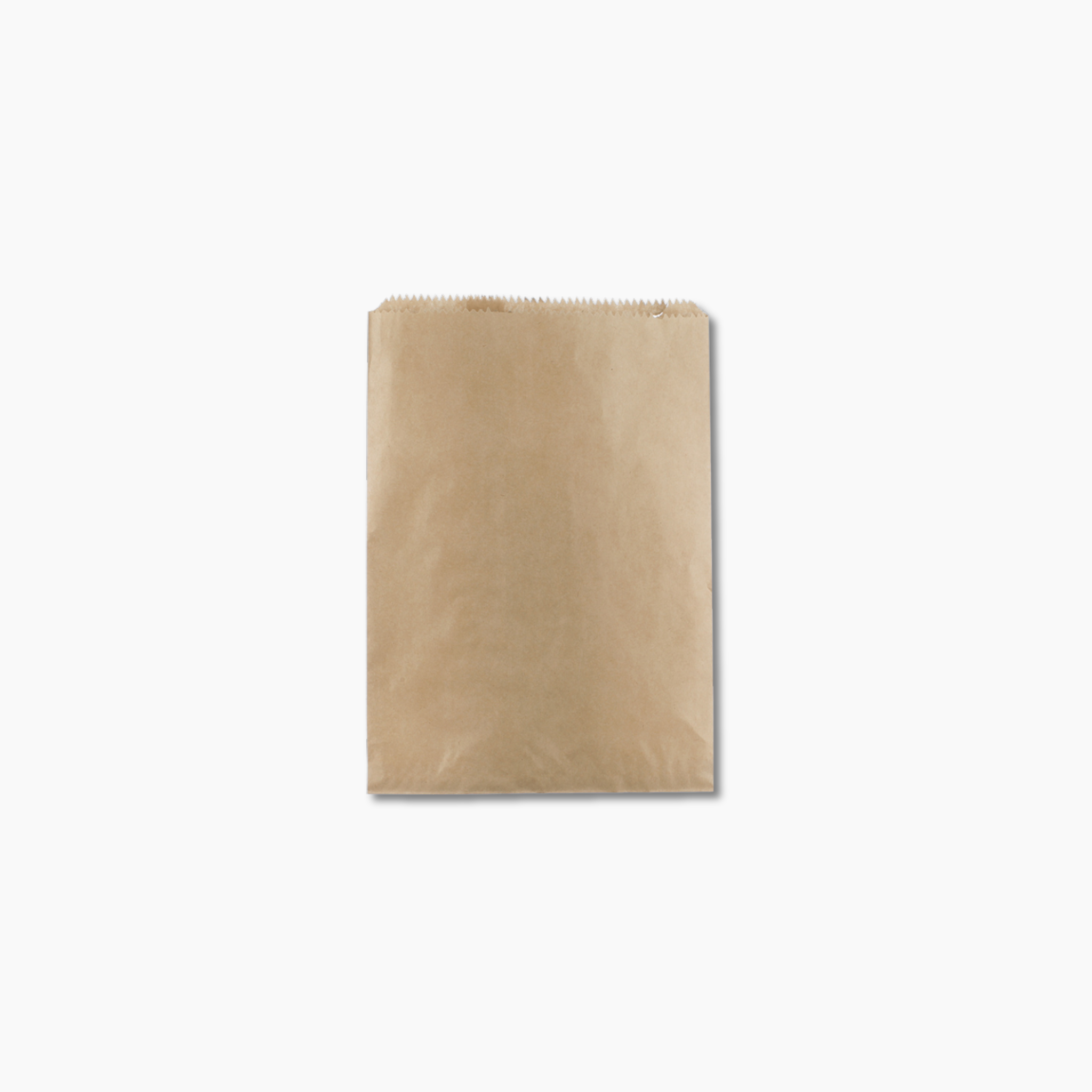 Brown Paper Bag - 2W Flat Bag