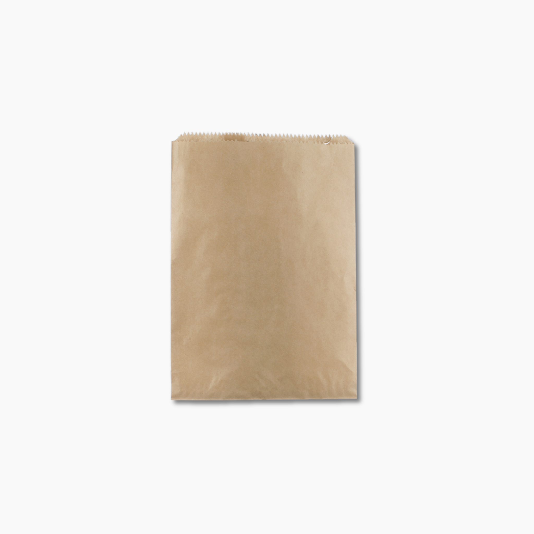 Brown Kraft Paper Bag - 3F Flat