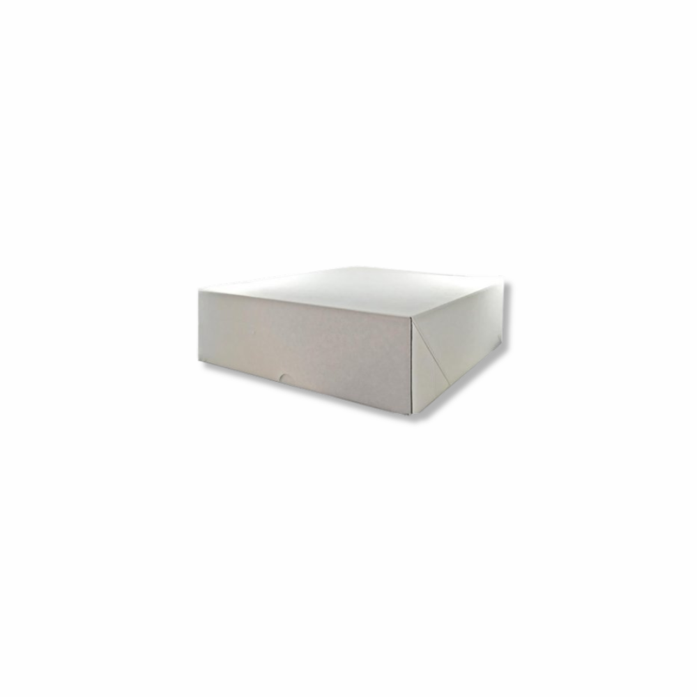 White Cake Box - 12x12x4"