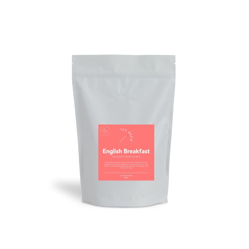 Organic English Breakfast Pyramid Tea Bags