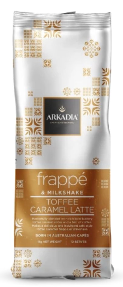 Arkadia Toffee Caramel Frappe Powder 1kg