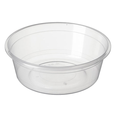 Round Plastic Container - 280ml round Food storage tub