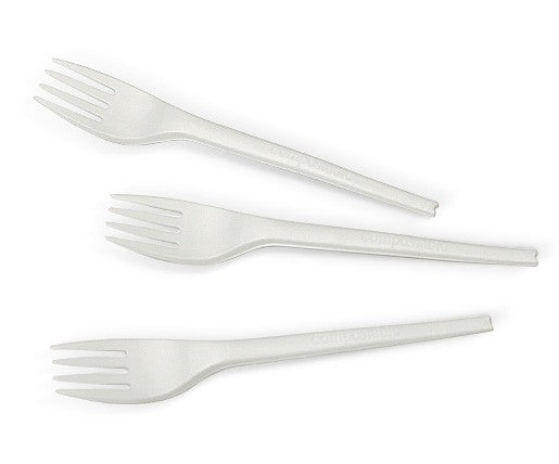 Disposable Compostable Cutlery - Fork