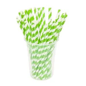Green Paper Straw 