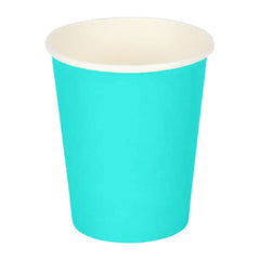 12oz Teal Paper Coffee Cup