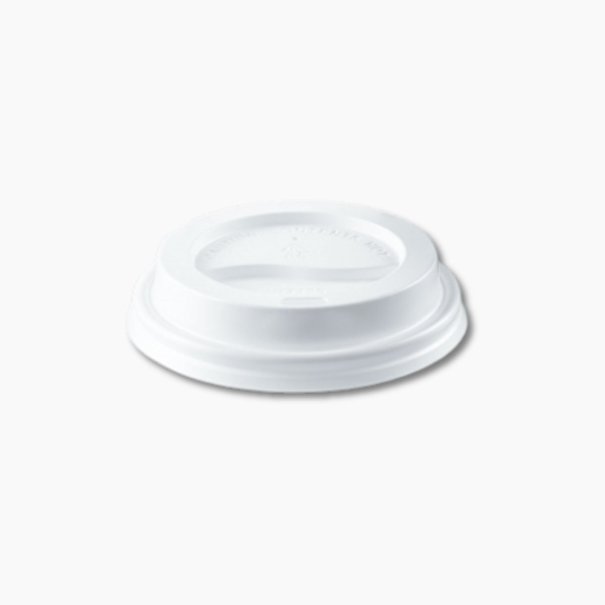 White Sipper Lid - 86mm