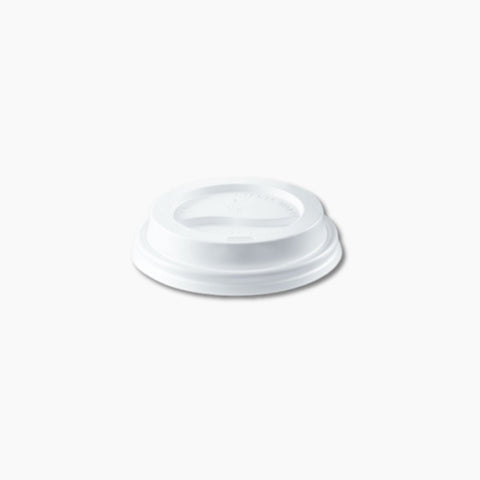 White Coffee Cup Lid - 80mm