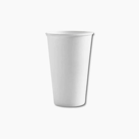 16oz White Coffee Cup - 86mm