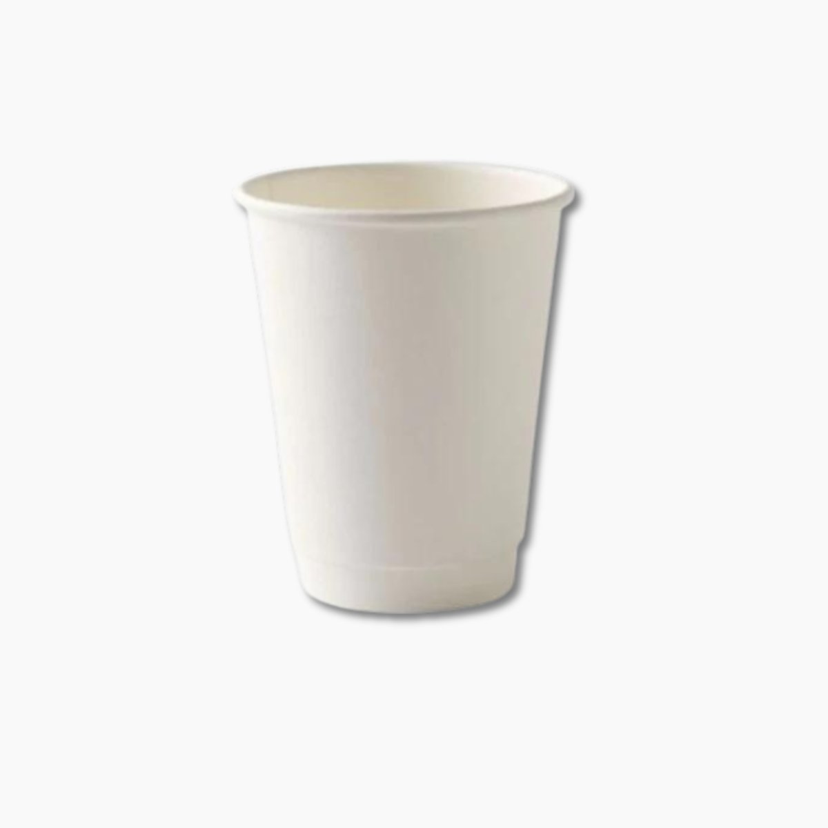 White Double Wall Coffee Cup - 16oz
