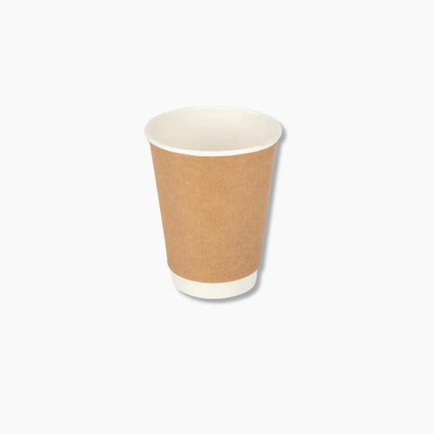 Kraft Double Wall Coffee Cup - 8oz