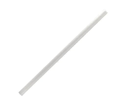 White Jumbo Paper Straw