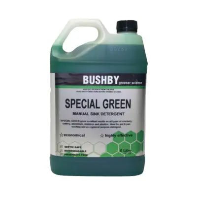 5L Special Hand Dishwashing Detergent - Bushby