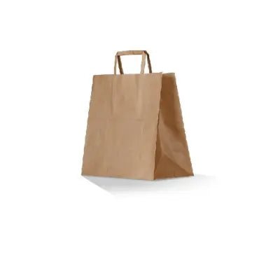 Small Kraft Flat Handle Bag
