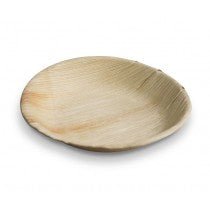 Palm Leaf Round Plate - 9"