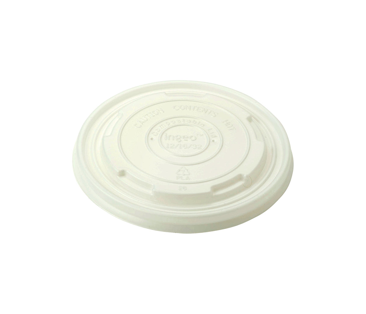 166mm Paper Deli Container Flat Lid