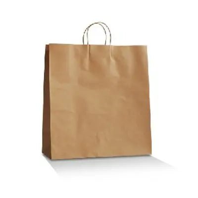 Large Kraft Twisted Handle Bag